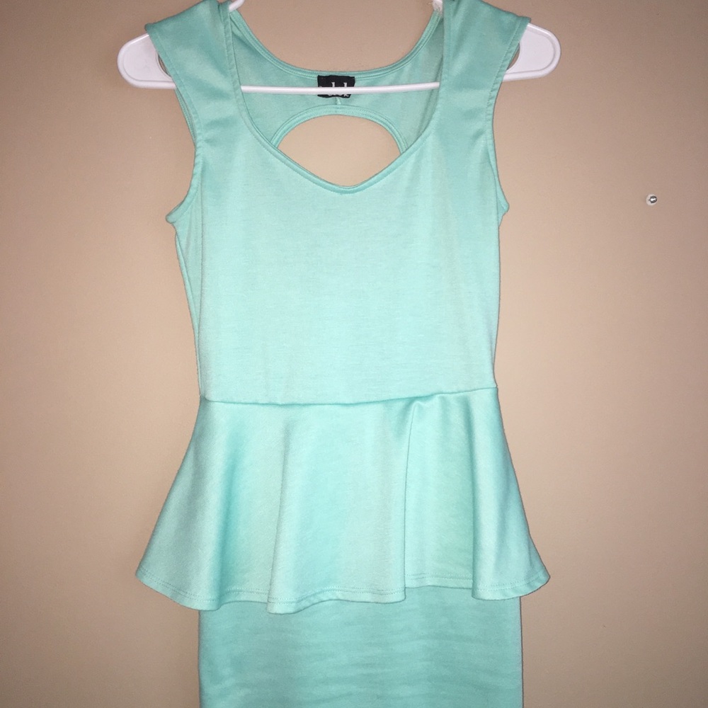 Deb turquoise summer dress